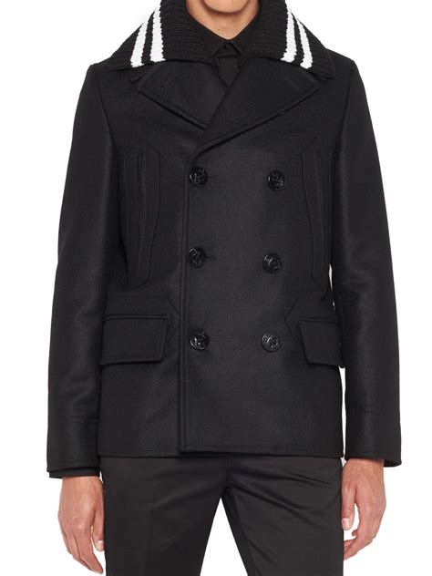 givenchy black coat|Givenchy coat men's.